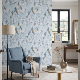 Soft Botanical Luxury Italian Wallpaper (24/525324)