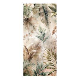 Tropical Leaves 3D Wall Customized UV Sheet (EW-005)