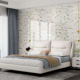 UV Marble Sheet Roll – Golden Vein Luxury Design (PLD2036)